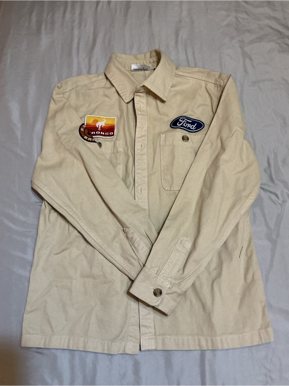 Cotton On Ford Bronco Button-Up Work Jacket